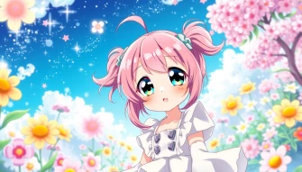 Cute Anime Girl Wallpaper