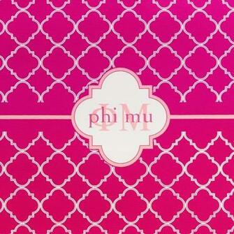 Home Phi Mu Laptop Sleeve
