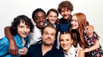 Stranger Things Cast 4k HD Wallpaper Image