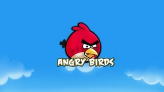Description Angry Birds Red Bird On The Sky Wallpaper