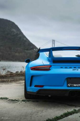 Brixton Forged Mexico Blue Porsche Gt3 Rear Exterior Wallpaper