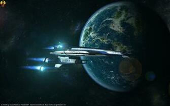 Mass Effect Normandy iPhone Wallpaper