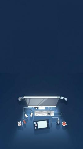 Laptop Work Space Mobile Wallpaper HD 4k For