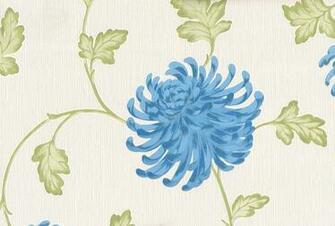 Teal Flowers