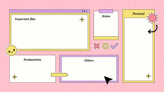 Desktop Organizer Wallpaper