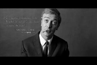 Wallpaper Michael Caine Quote On Acting With Photo Actorspeak