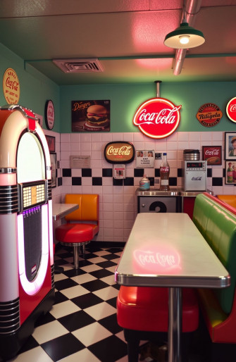 50s Diner Wallpaper