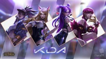 Lol Beautiful Kda Pop Stars Girls By Idara09