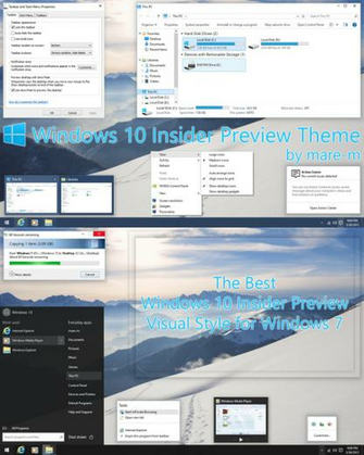 Windows Insider Pre Theme For By Mare M