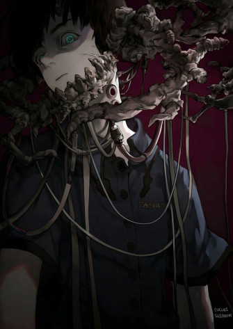 Maria On Wallpaper Cool Artwork Anime Art Scary