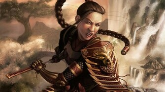 Samurai Girl Desktop Wallpaper Pictures Photos