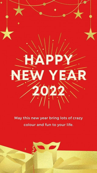 Happy New Year Phone Wallpaper