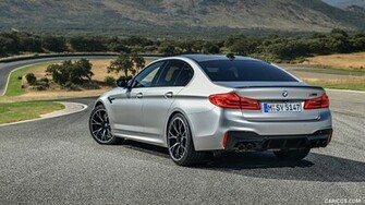 Bmw M5 Competition Rear Three Quarter HD Wallpaper