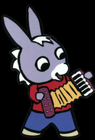 Trotro Playing The Accordion Transparent Png Stickpng