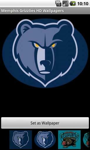 Bigger Memphis Grizzlies HD Wallpaper For Android Screenshot