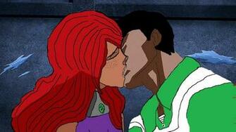 Young Justice Nightwing And Starfire By Koriannaanders