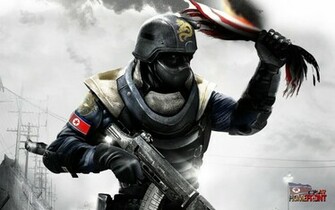 Homefront Wallpaper Korean Soldier Flag