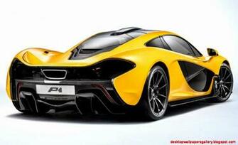 Mclaren Yellow Colour Car Wallpaper HD Desktop Gallery