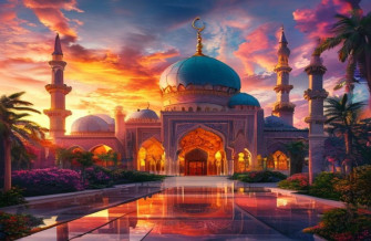 Mosque HD Wallpaper 1080p