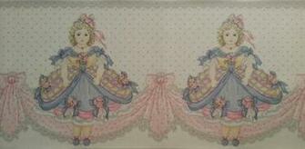 Doll Wallpaper Border By Louis Nichole Designs Borders
