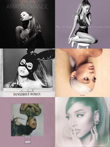 M On Ariana Grande Photoshoot