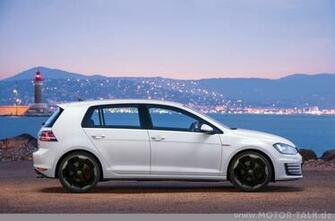 Golf Vw Gti Side Volkswagen Mk7