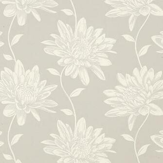 Laura Ashley Josephine Dove Grey Wallpaper