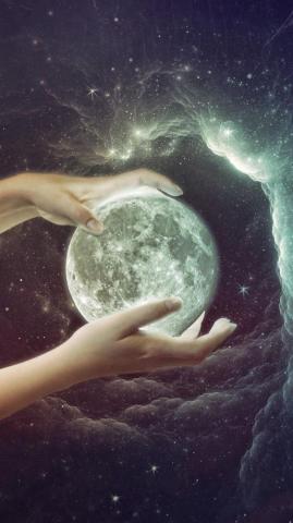 The Moon Belong To Me Wallpaper iPhone Android Background