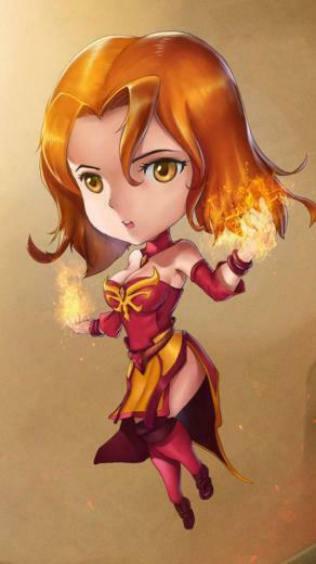 Dota Lina Wallpaper iPhone