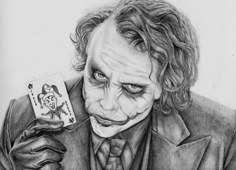 Pencil Sketch Joker Wallpaper
