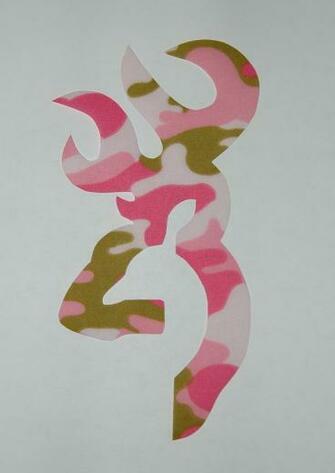 Camo Browning Deer Logo Wallpaper