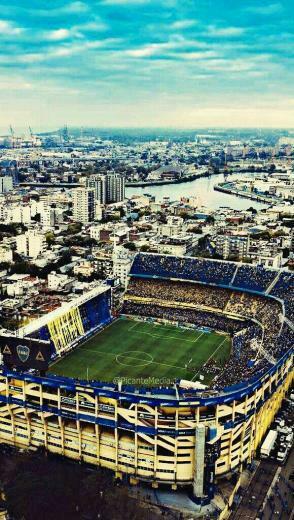 Estadio De Futbol La Bombonera Club Boca Juniors Argentina