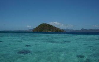 Beautiful Ocean Scenery Banana Island Widescreen Wallpaper