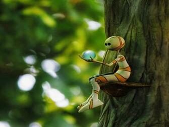 Manipulation Fantasy Art Sci Fi Alien Creature 3d Cg Digital Wallpaper
