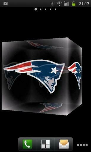 Bigger Patriots Logo Live Wall For Android Screenshot