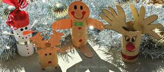 Diy Christmas Toilet Paper Roll Craft Ideas For Kids Crafty Morning