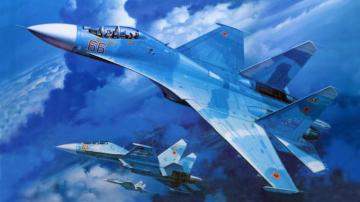 Sukhoi Su HD Wallpaper