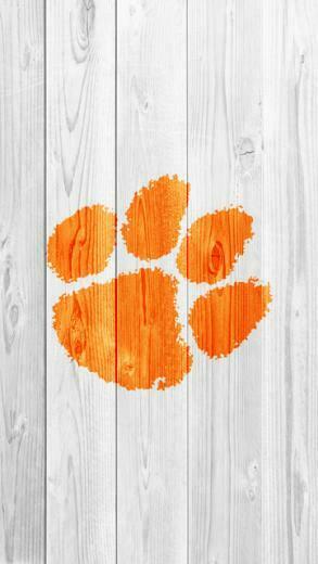 Clemson iPhone Wood Wallpaper Photo Album By Lunaoso