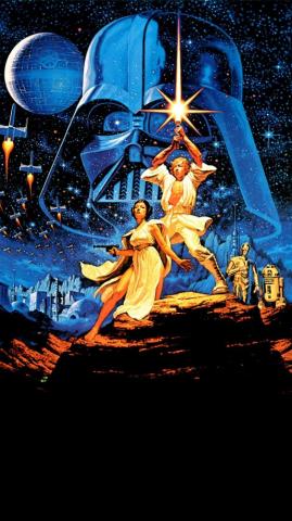 Star Wars Episode Iv A New Hope Phone Wallpaper