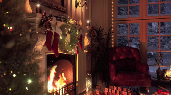 Live Wallpaper Fireplace