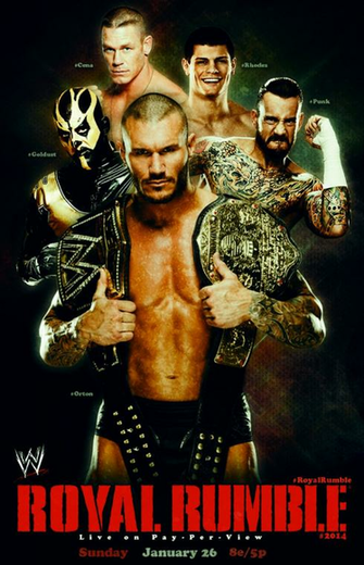 Wwe Royal Rumble Poster By Arshpreetsingh