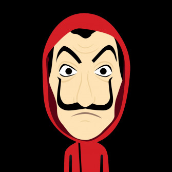 Money Heist Mask Transparent Png Wallpaper