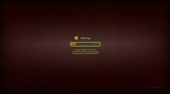Warning Low Battery HD Wallpaper By Jelinjer