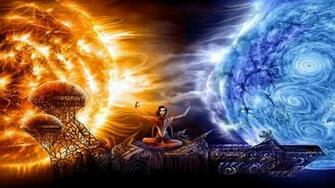HD Wallpaper Fire Ice