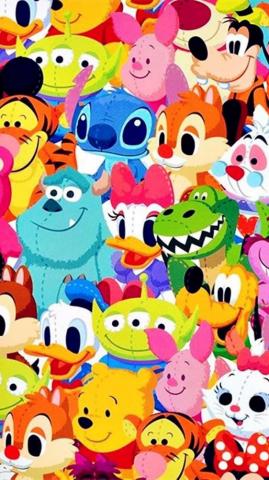 Disney Characters Wallpaper On