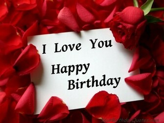 Happy BirtHDay Love Quotes HD Beautiful Desktop Wallpaper