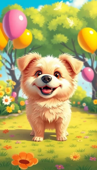 Cute Funny Dog Wallpaper