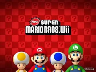 New Super Mario Bros Wii Nintendo Wallpaper