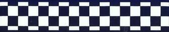 Wallpaper Border Has A Black And White Checkered Pattern With