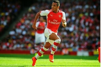 Alexis Sanchez Running Wallpaper Cool